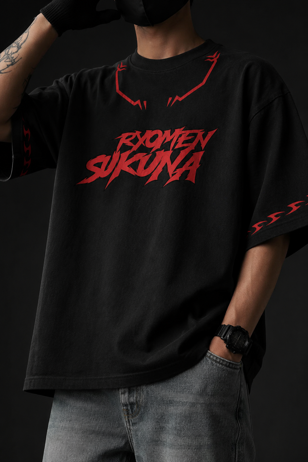 👹 RYOMEN SUKUNA OVERSIZED TEE