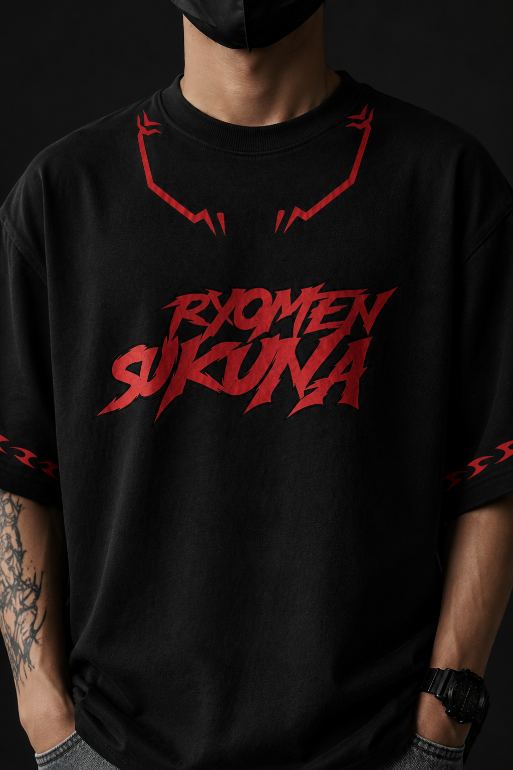 👹 RYOMEN SUKUNA OVERSIZED TEE