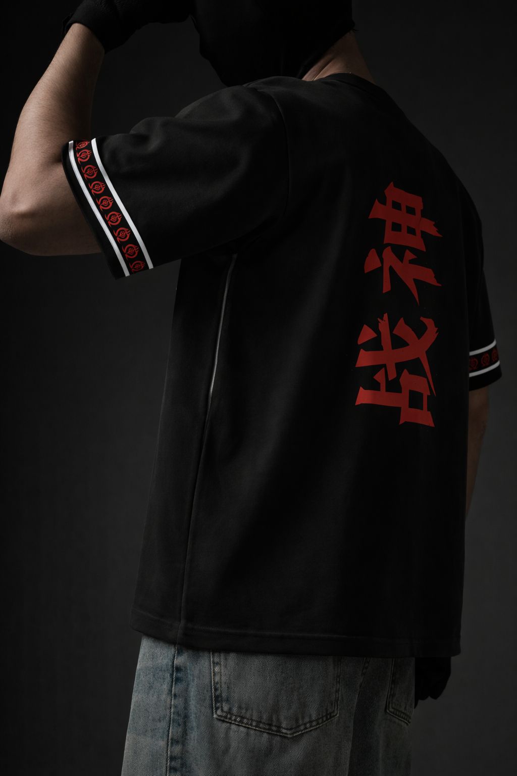 ⚔️ WAR GOD JAPANESE GRAPHIC OVERSIZED T-SHIRT