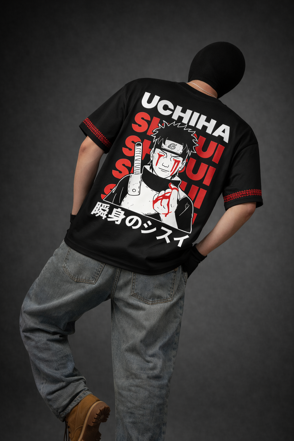 🔥 UCHIHA CLAN ANIME OVERSIZED T-SHIRT