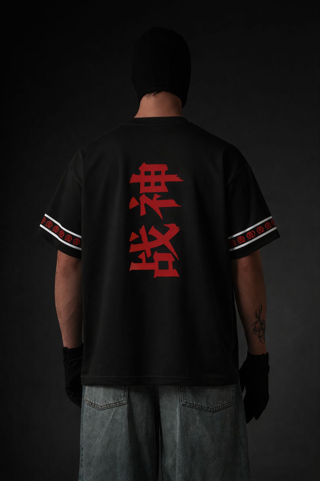 ⚔️ WAR GOD JAPANESE GRAPHIC OVERSIZED T-SHIRT