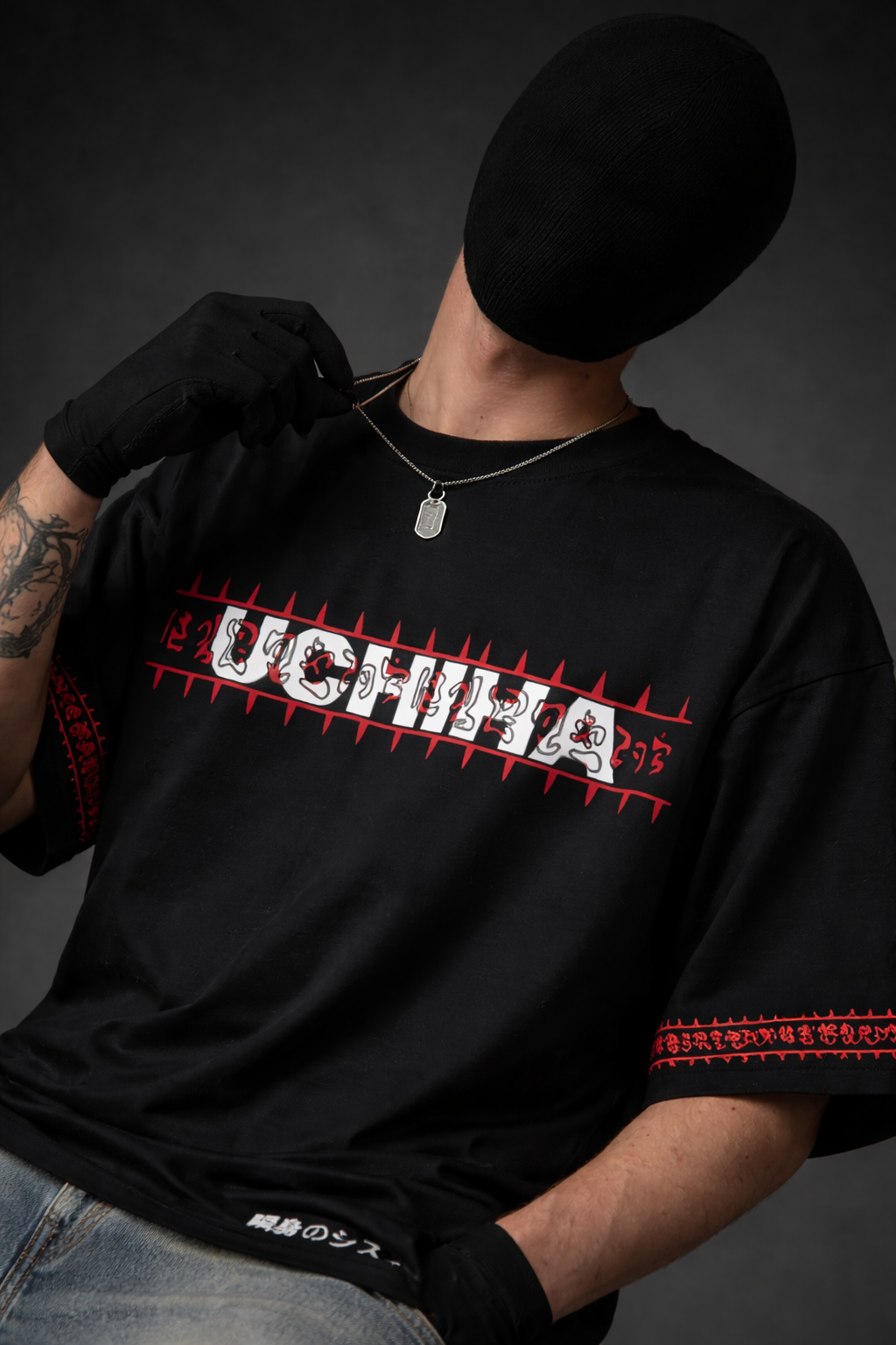 🔥 UCHIHA CLAN ANIME OVERSIZED T-SHIRT