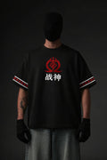 ⚔️ WAR GOD JAPANESE GRAPHIC OVERSIZED T-SHIRT