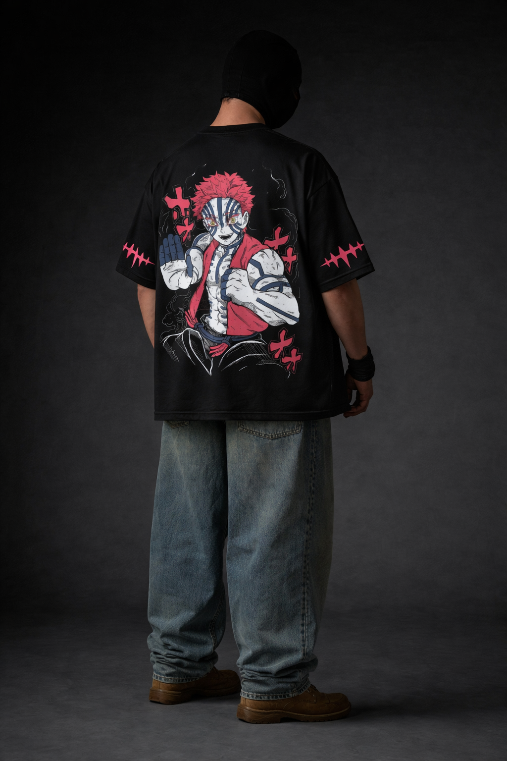 ⚔️ WARRIOR JAPANESE GRAPHIC OVERSIZED T-SHIRT