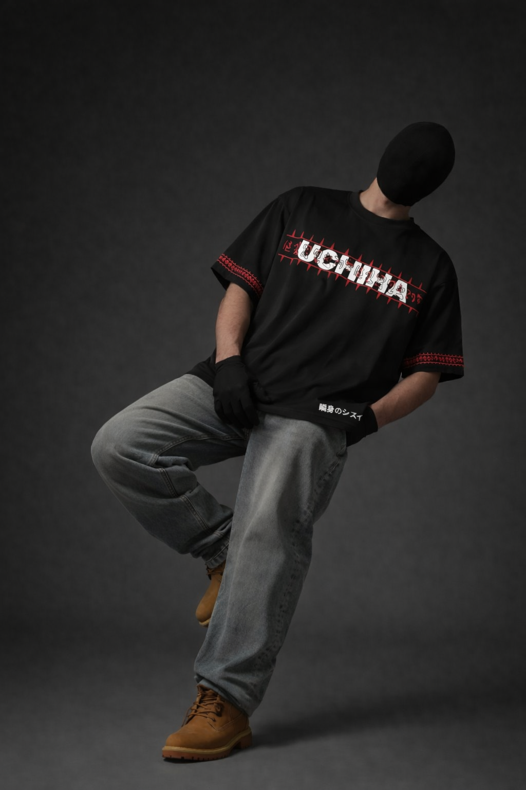 🔥 UCHIHA CLAN ANIME OVERSIZED T-SHIRT