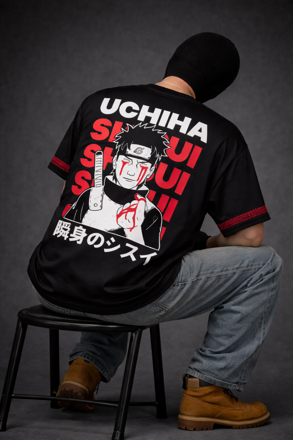 🔥 UCHIHA CLAN ANIME OVERSIZED T-SHIRT