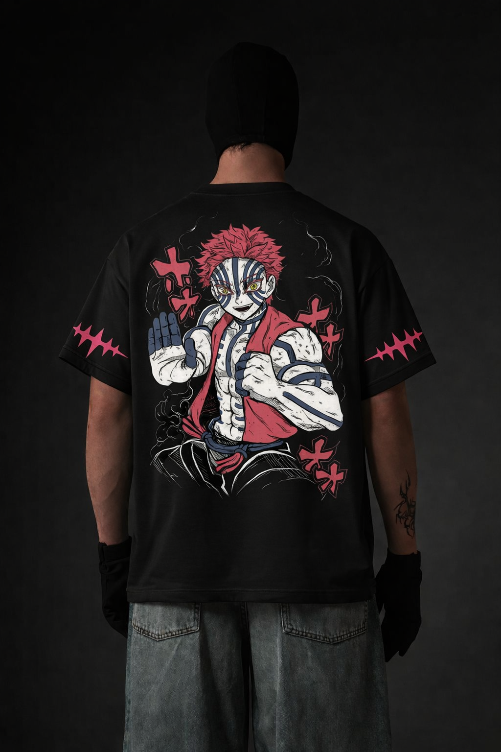 ⚔️ WARRIOR JAPANESE GRAPHIC OVERSIZED T-SHIRT