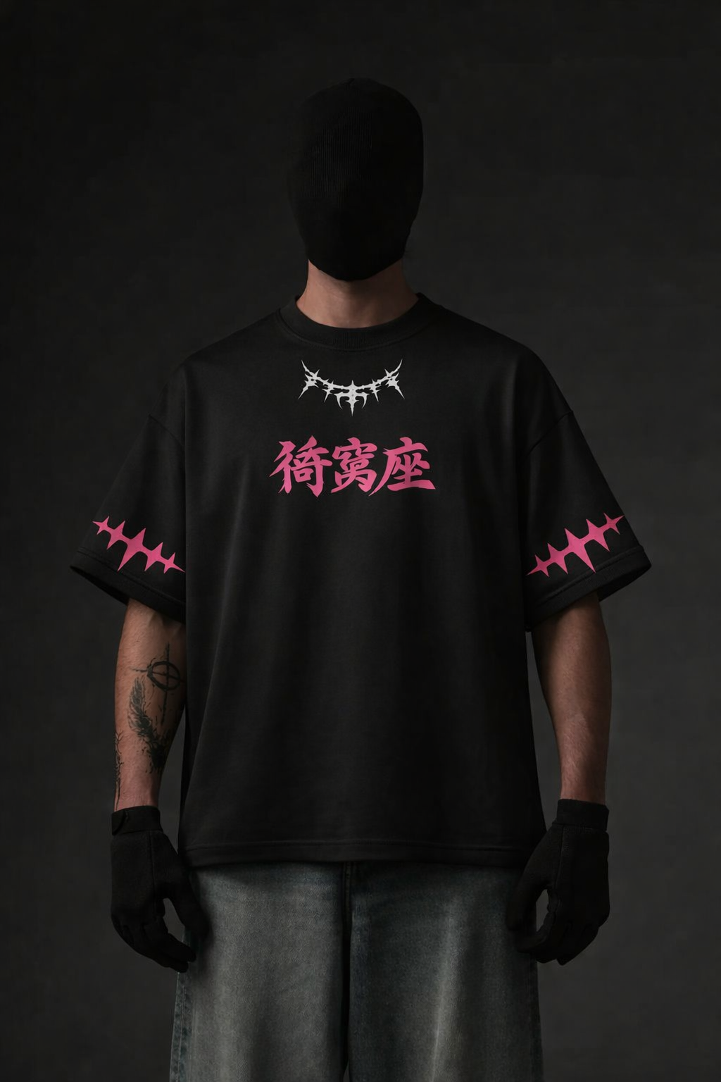 ⚔️ WARRIOR JAPANESE GRAPHIC OVERSIZED T-SHIRT